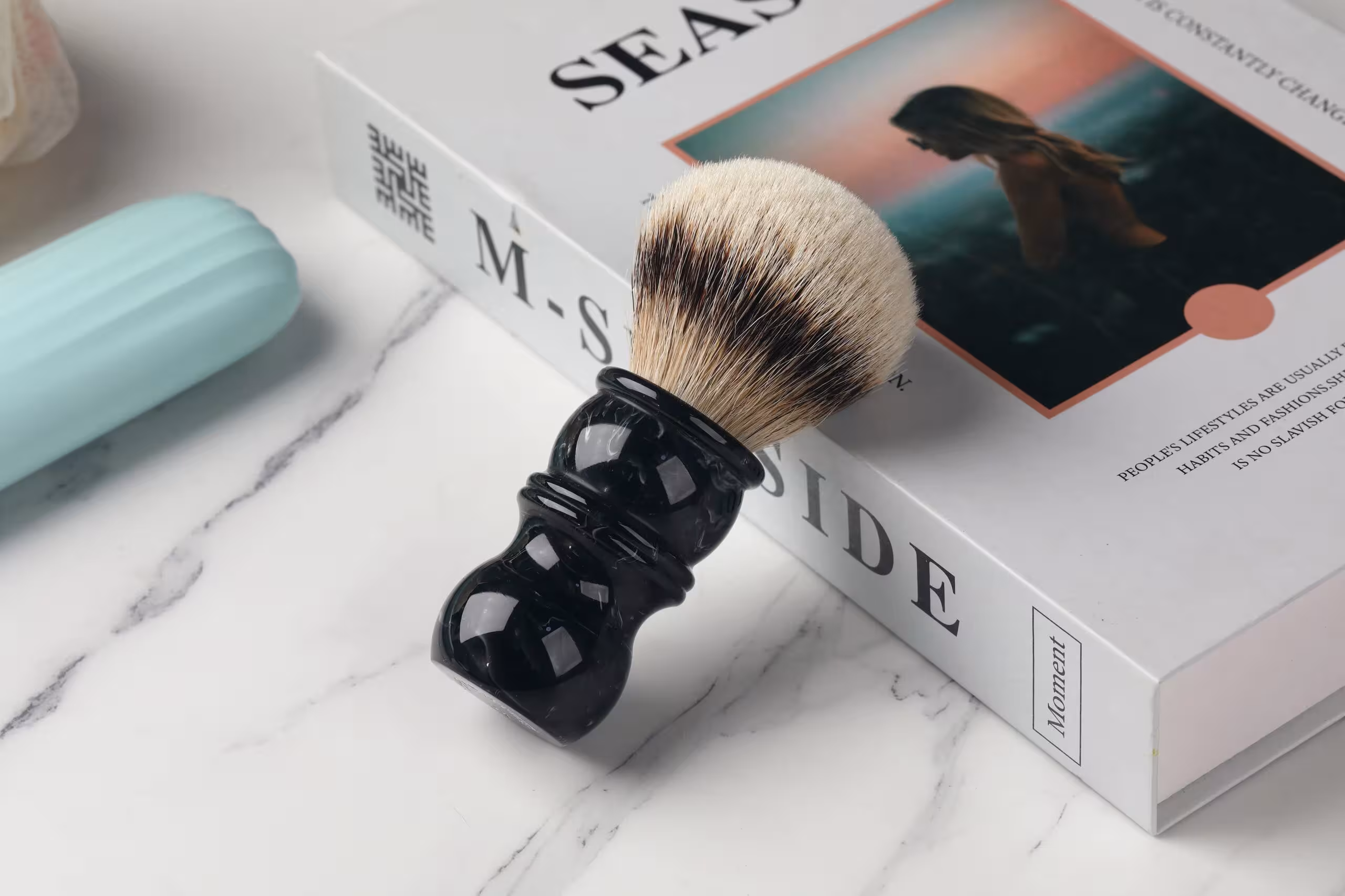 men's badger hair shaving brush