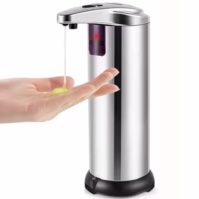 Automatinis išmanaus jutiklio muilo dozatorius nerūdijančio plieno voniai