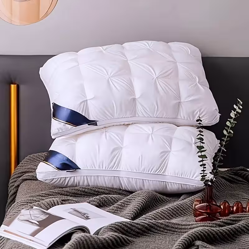Viešbučio klasės 48×74 cm pagalvė su stuburo apsauga miegui ir poilsiui