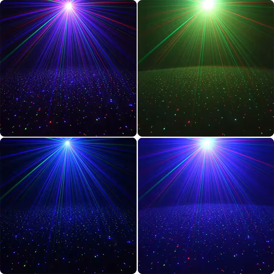 laser disco light projector