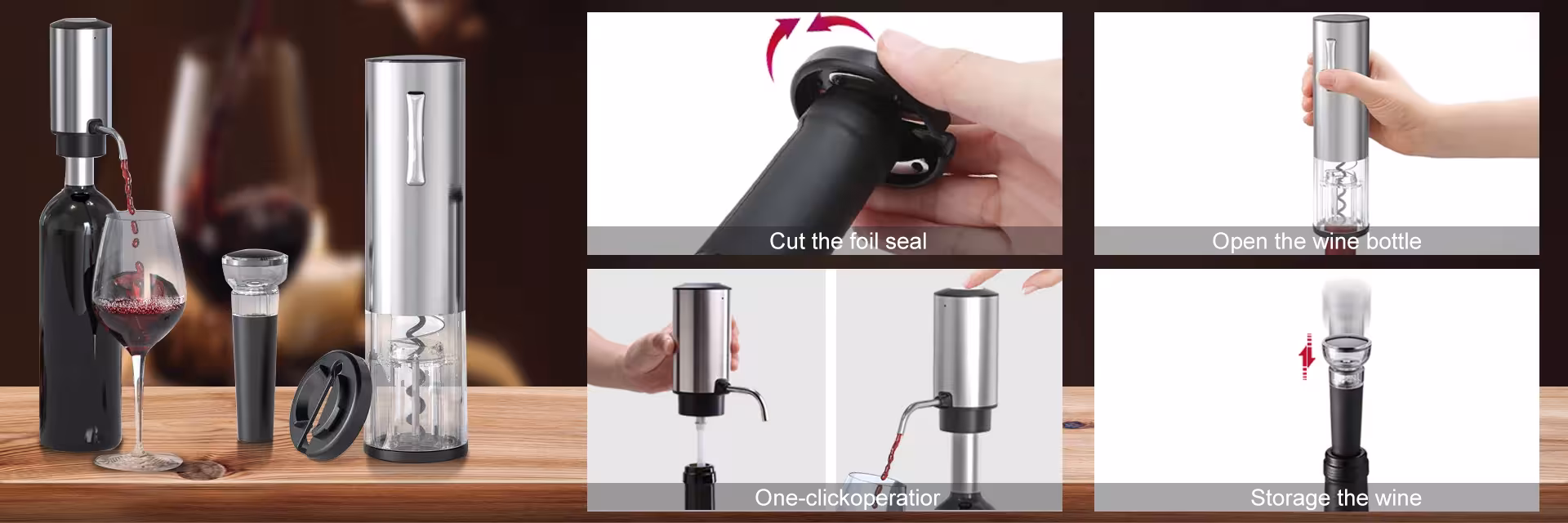 electric wine opener