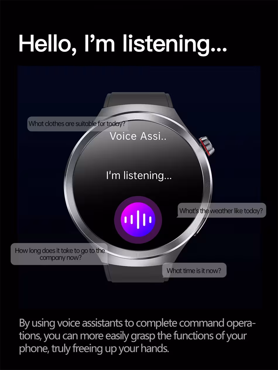 Montre intelligente avec verre saphir