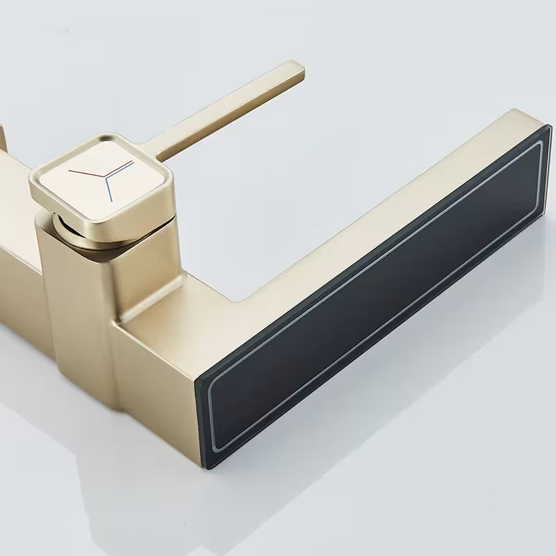 digital bathroom faucet screen
