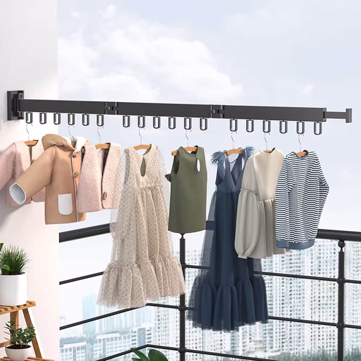 wall-mounted clothes dryer