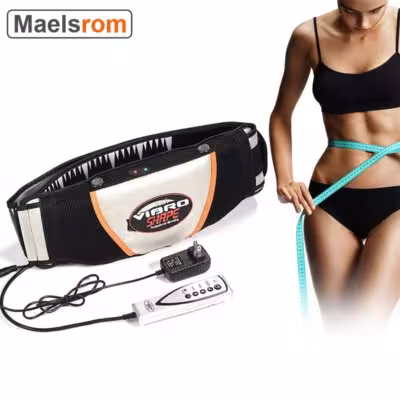 Ceinture de perte de poids vibrante électrique avec chauffage et massage