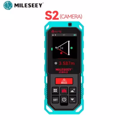 Microeey S2 cámara láser de medición 100M 200M con Bluetooth