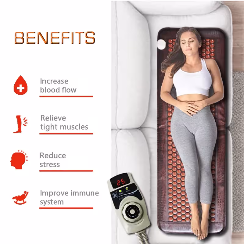 matelas de massage chauffé