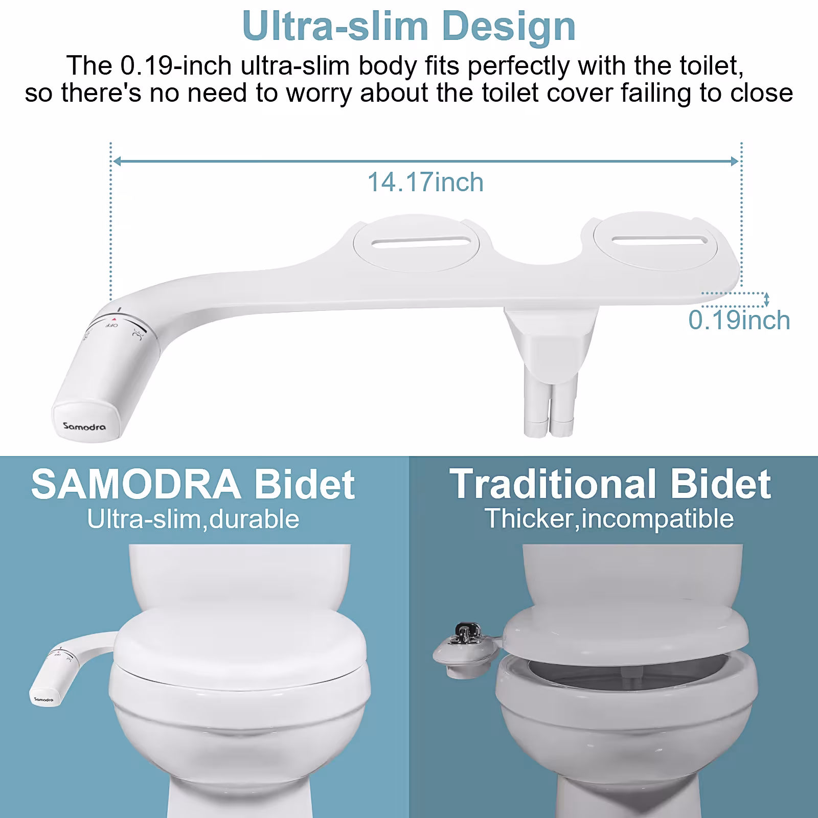 bidet accessory for toilet
