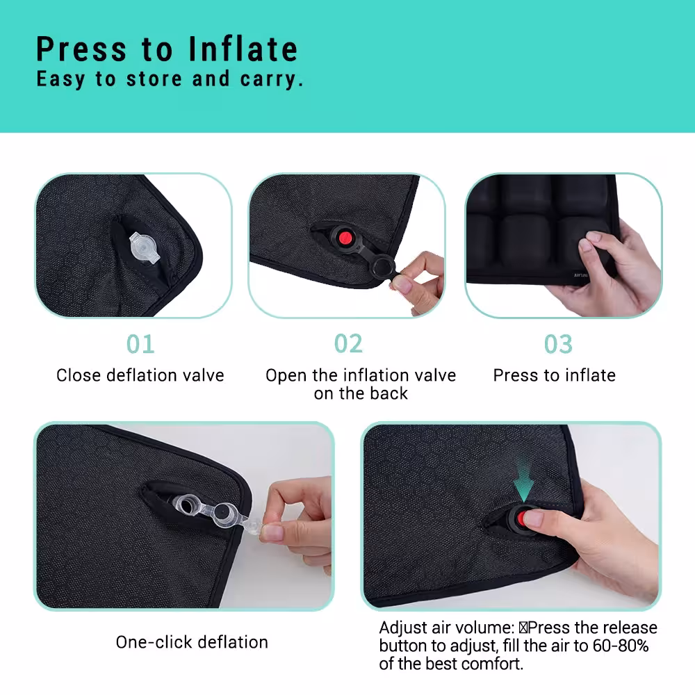 Coussin de siège réglable