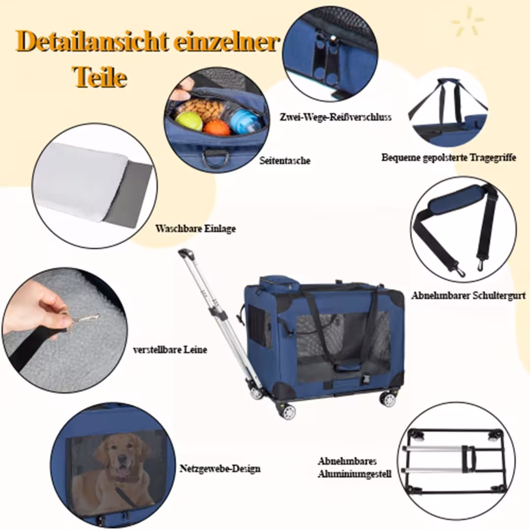 bolsa de transporte para mascotas