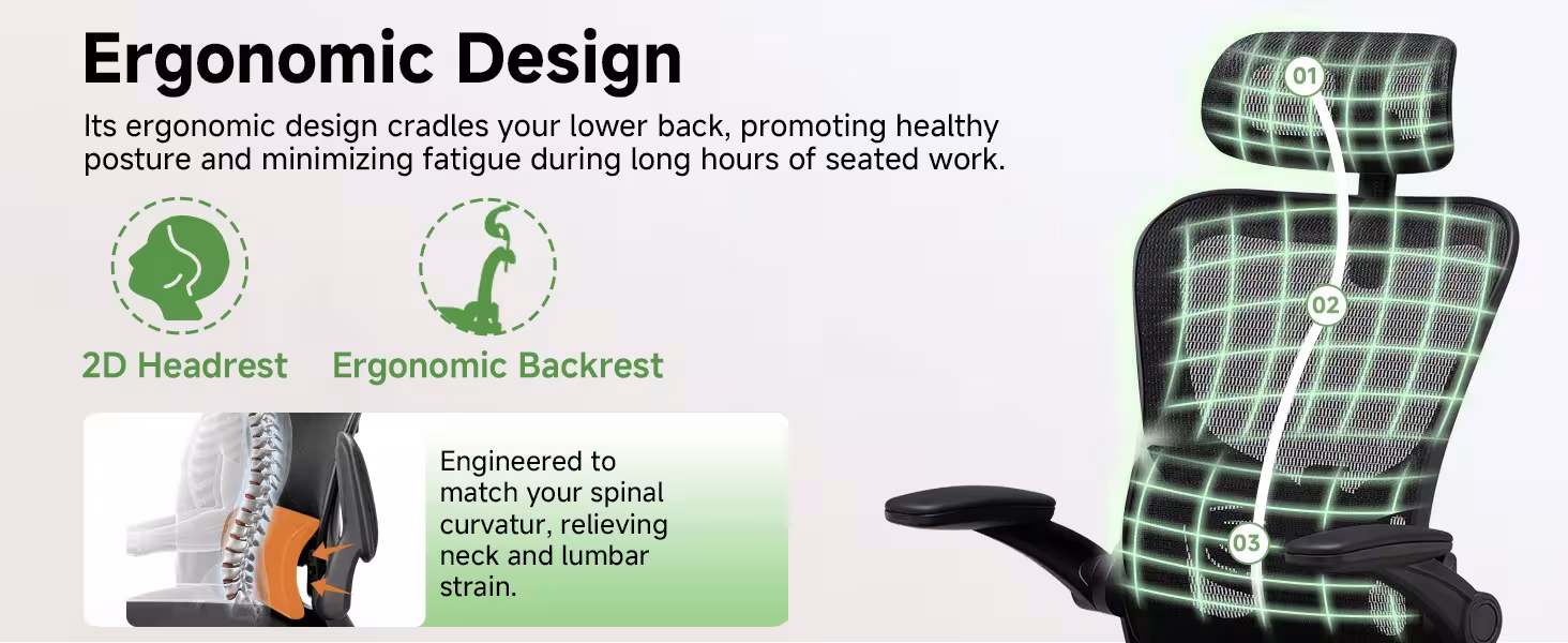 sedia da ufficio ergonomica