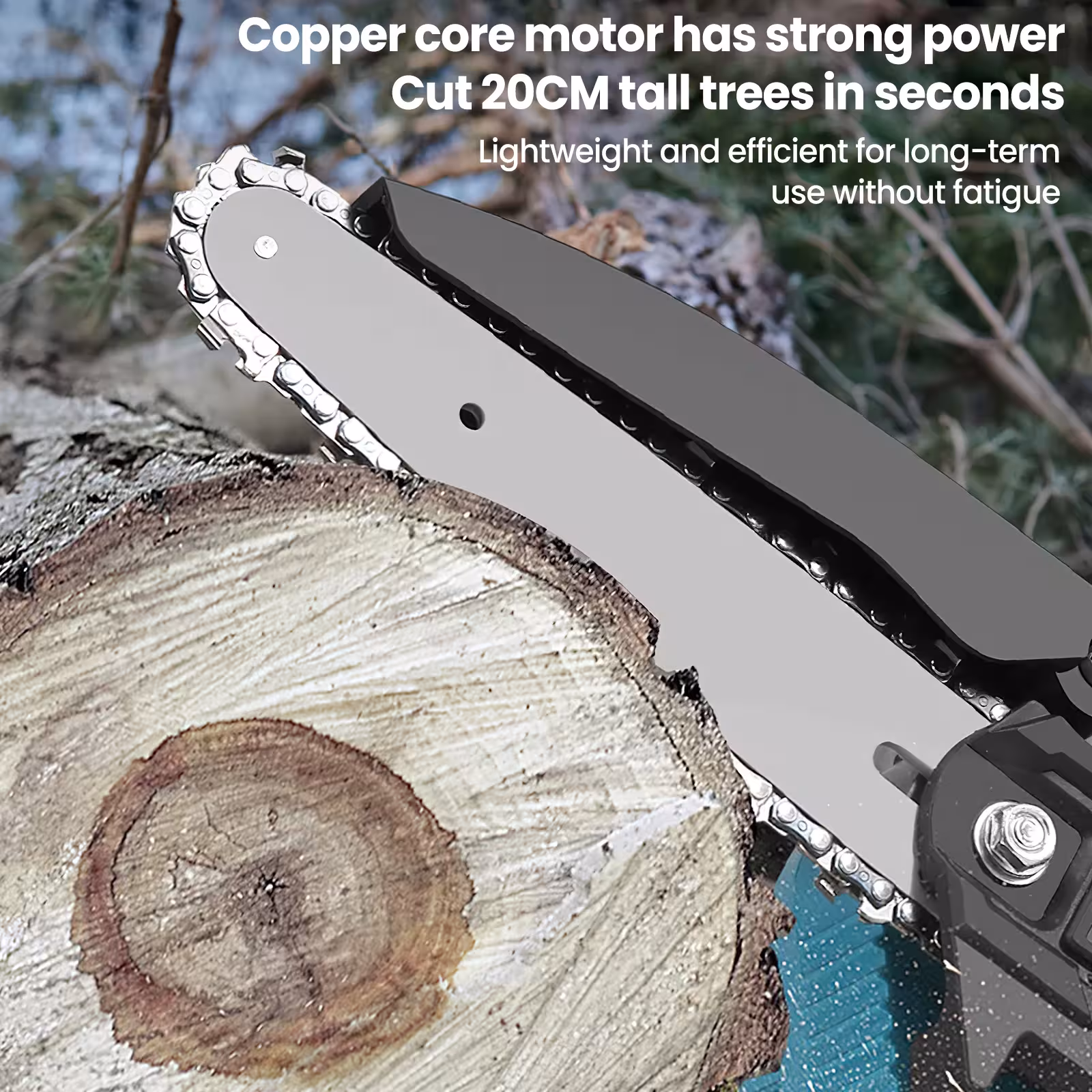 motosierra eléctrica