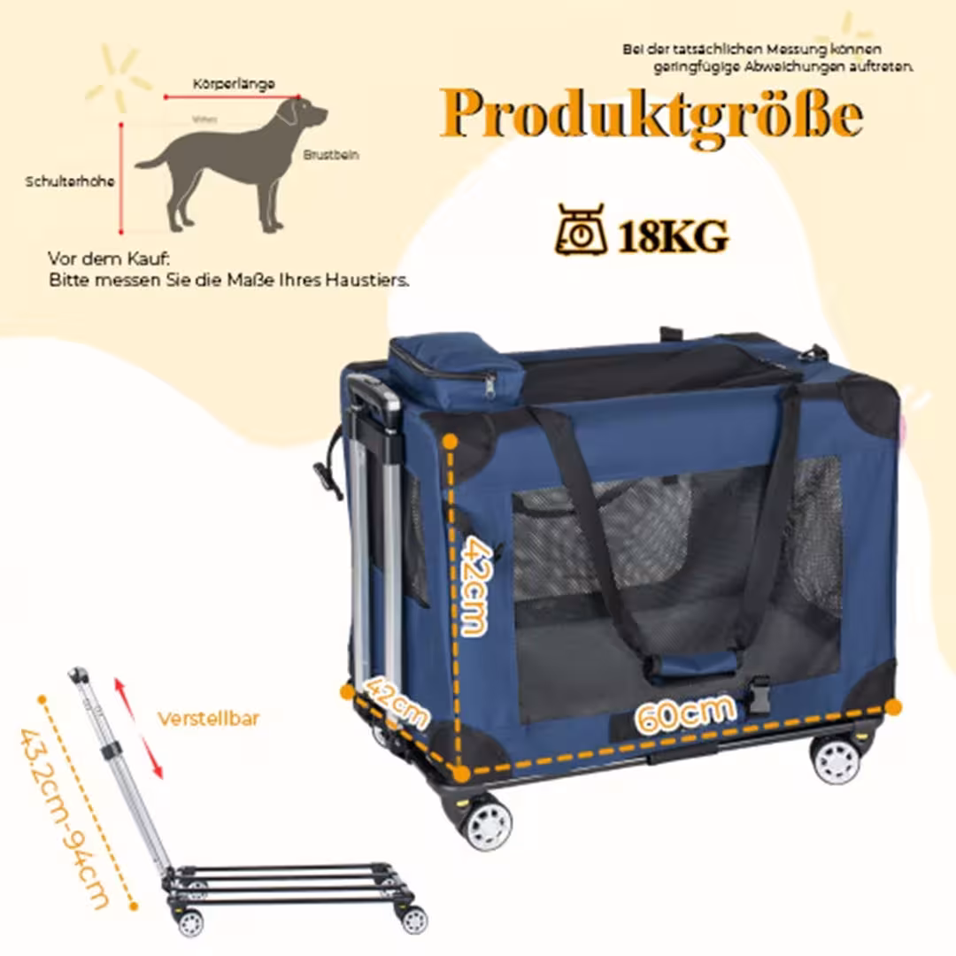 bolsa de transporte para mascotas