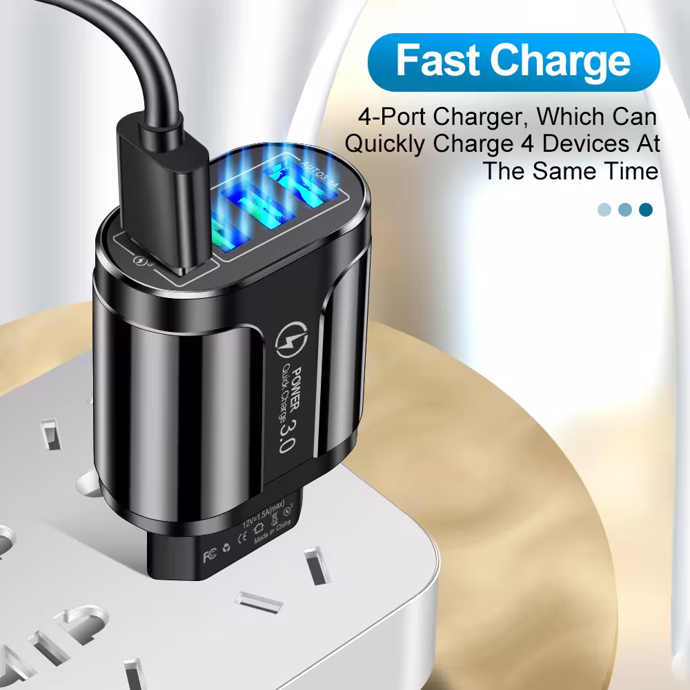 45W USB-Ladegerät QC 3.0