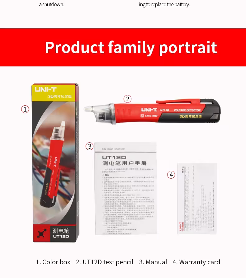 AC Voltage Detector Tester