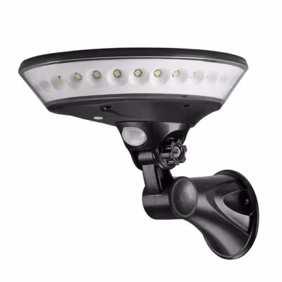 360° lighting solar wall lamp with PIR motion sensor, 29 LEDs, outdoor lamp for garden