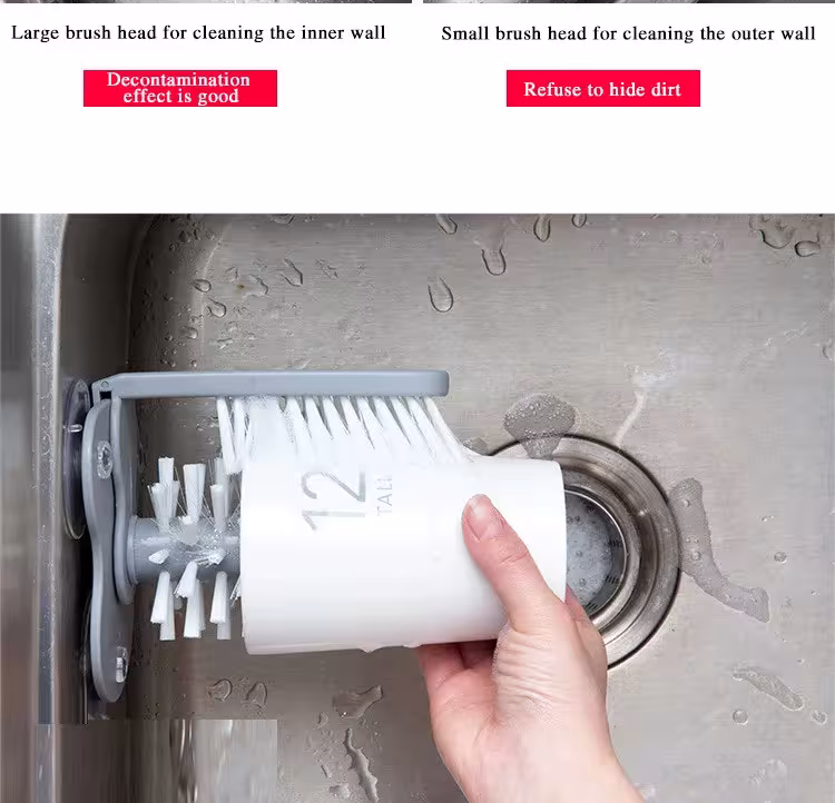 glass cleaning brush