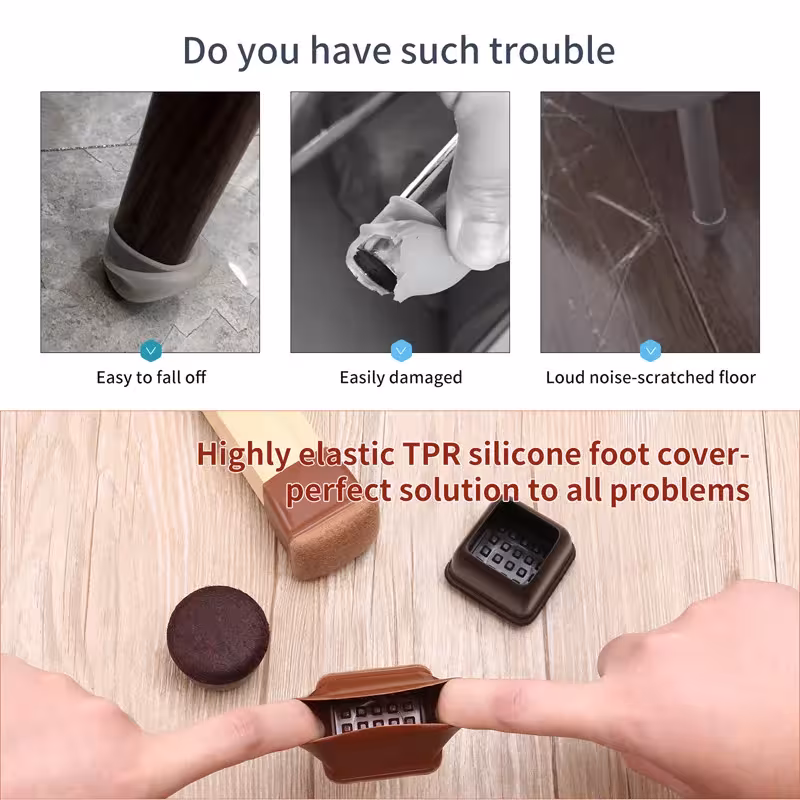 chair leg protection covers