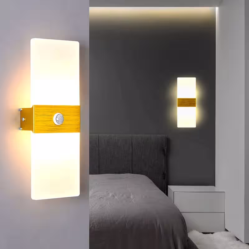Lampada LED con sensore di movimento