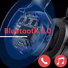 Bluetooth 5.0 ausinės su klausos apsauga