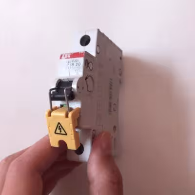 Kit de 10 verrous de sécurité pour disjoncteur 1P 2P 3P 4P ABB