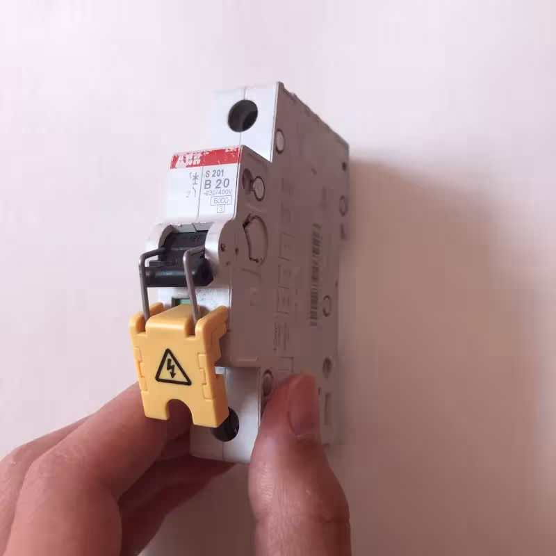 10pcs fuse lock set for 1P 2P 3P 4P circuit breaker ABB