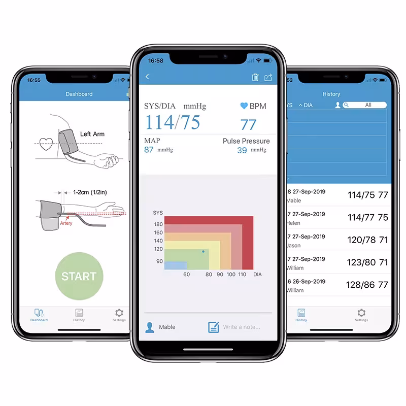 tensiomètre Bluetooth
