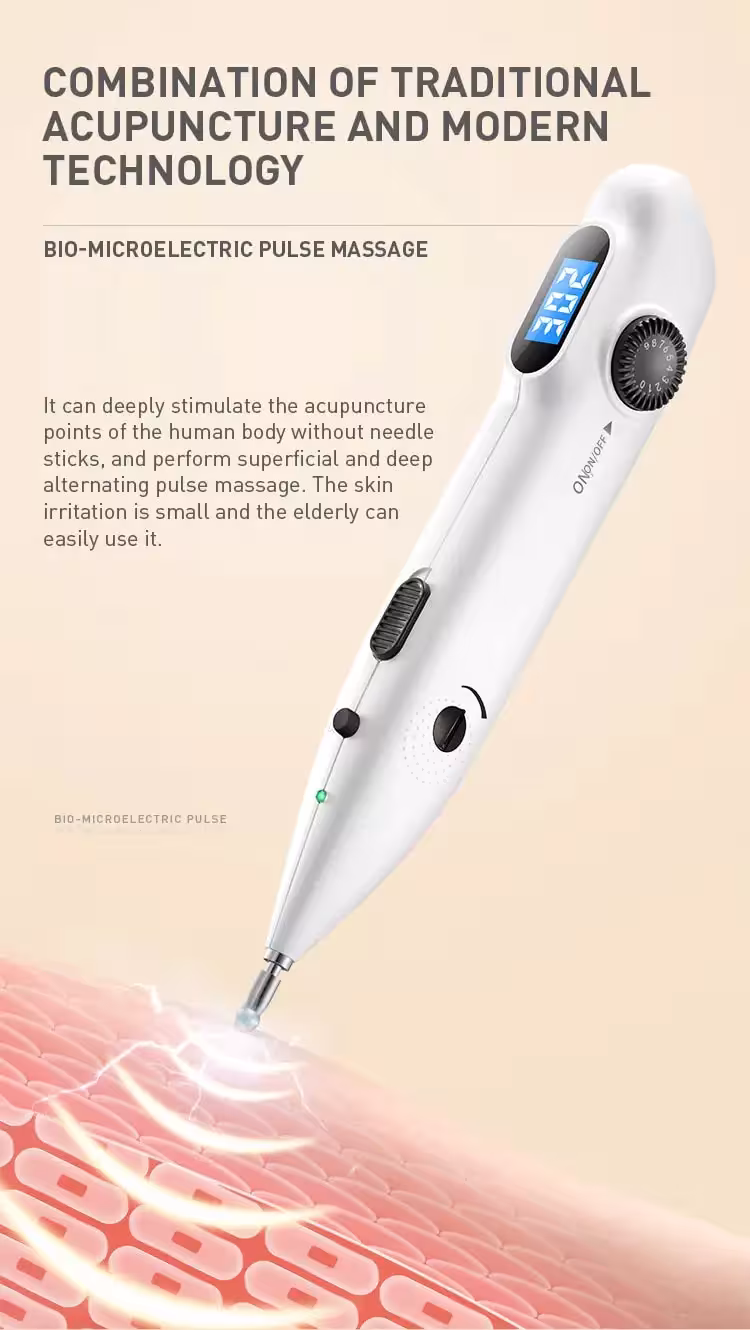 bolígrafo de acupuntura electrónica