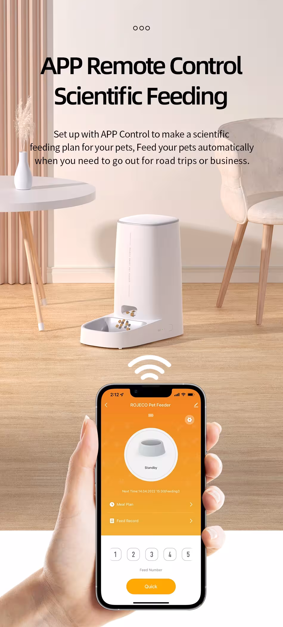 distributore automatico per cibo di gatto
