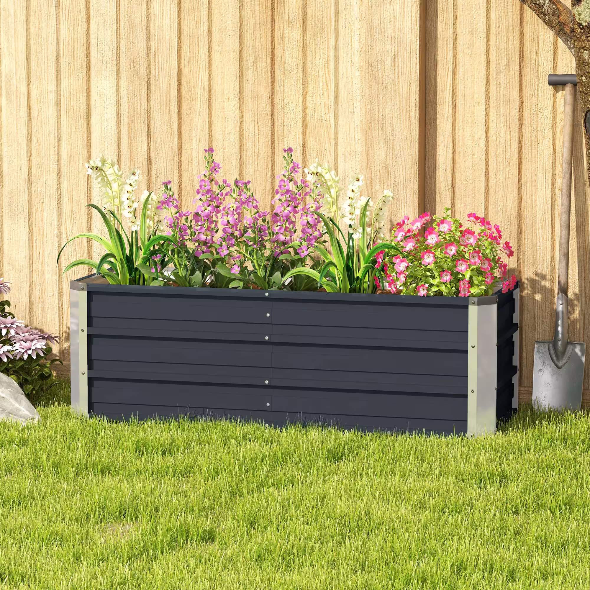 letto rialzato per giardino