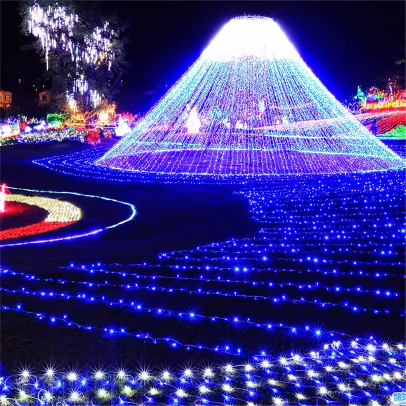 Outdoor LED string lights