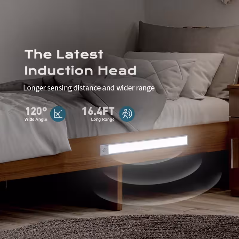 LED strip light with motion sensor
