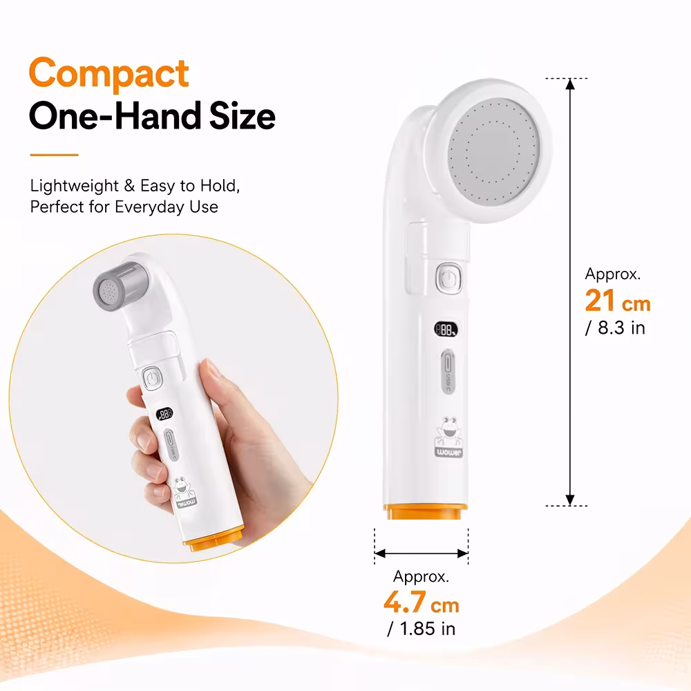 Electric portable bidet