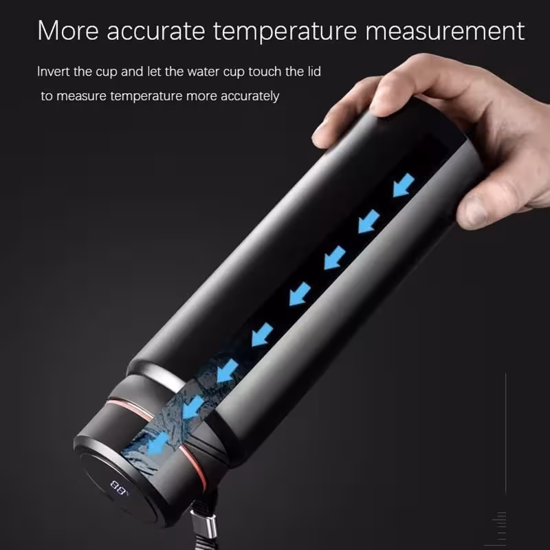 thermos en acier inoxydable intelligent