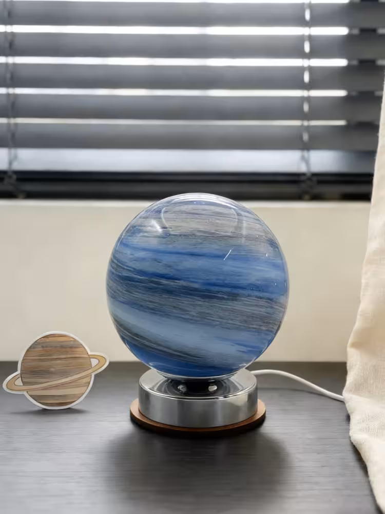 lampada a forma di cielo stellato