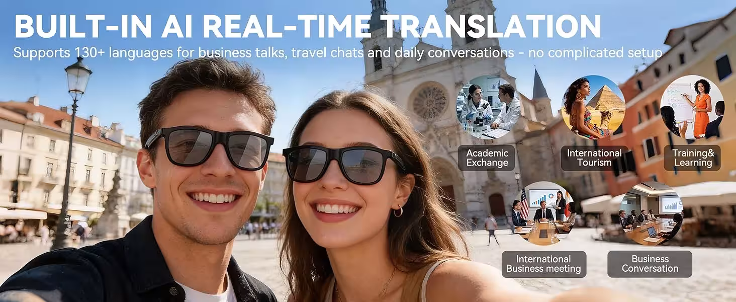 lunettes intelligentes pour traduction