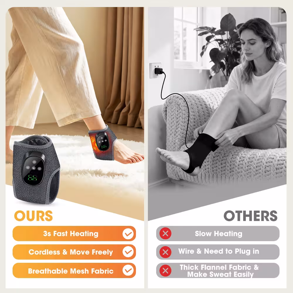 Foot and ankle massager