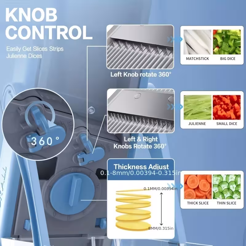 adjustable vegetable chopper