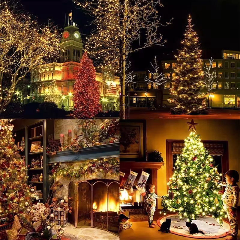 Outdoor LED string lights