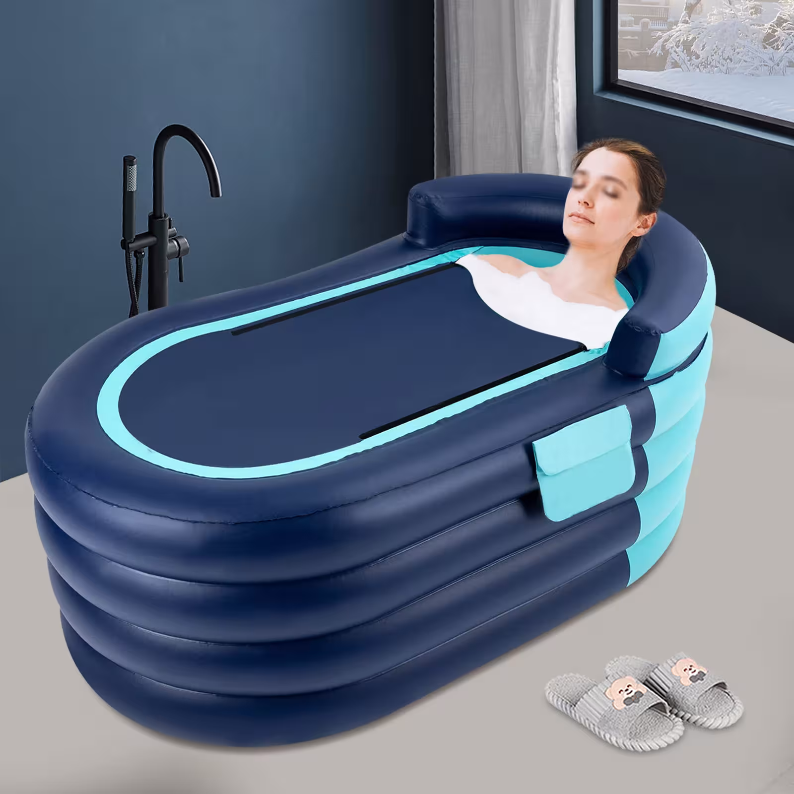 bain gonflable pour adultes