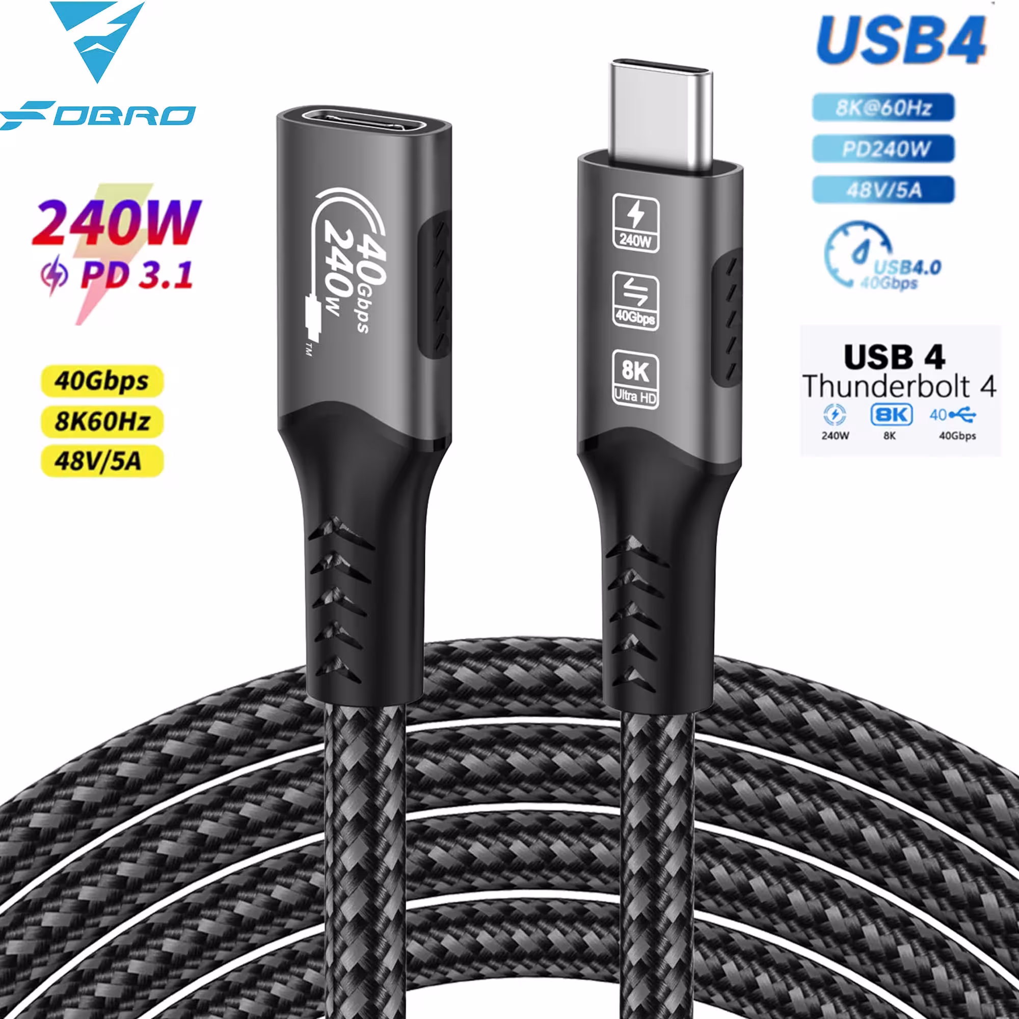 USB C extension cable