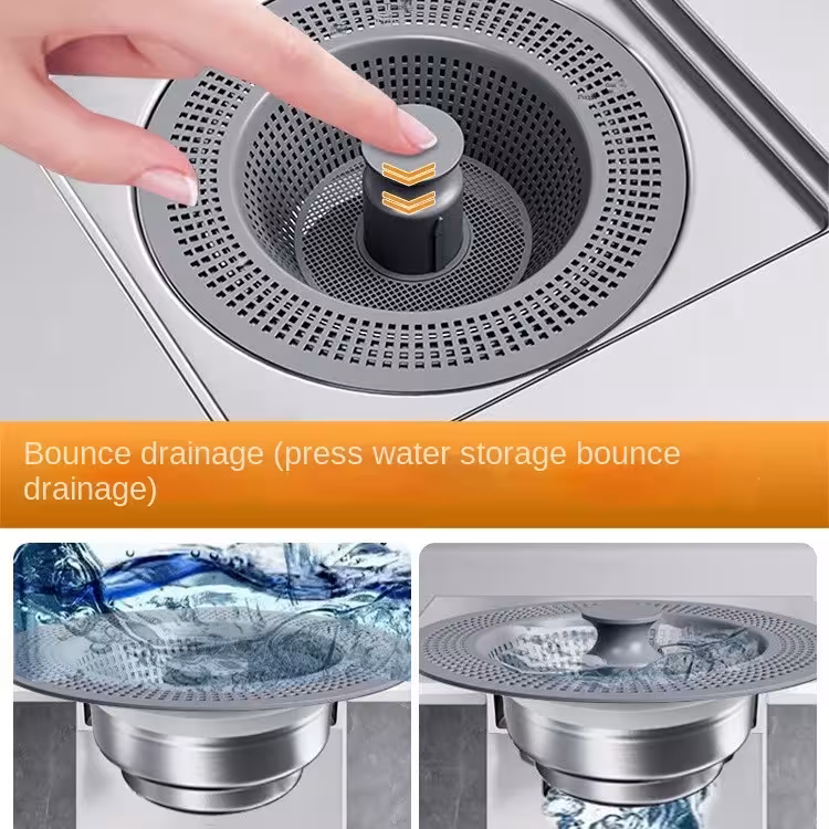 filtre pour lavabo avec bouchon
