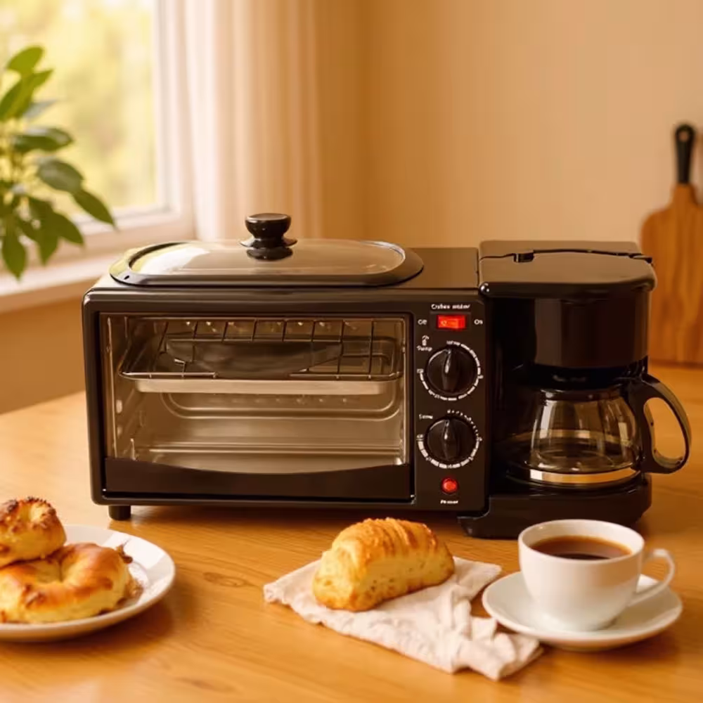appareil de petit-déjeuner 3 en 1