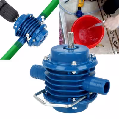 Savigręžianti vandens pompa elektrinei gręžtuvei 350W centrifuginė lengva