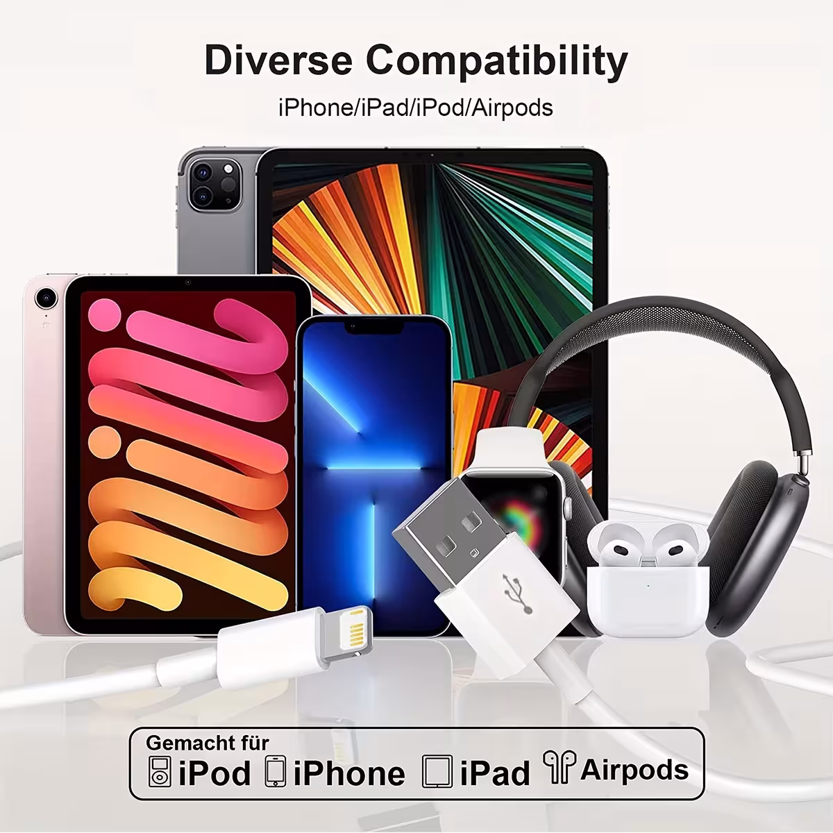 USB Lightning cable