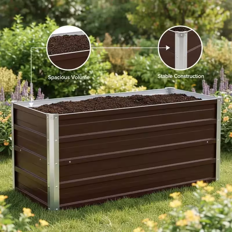 raised garden bed