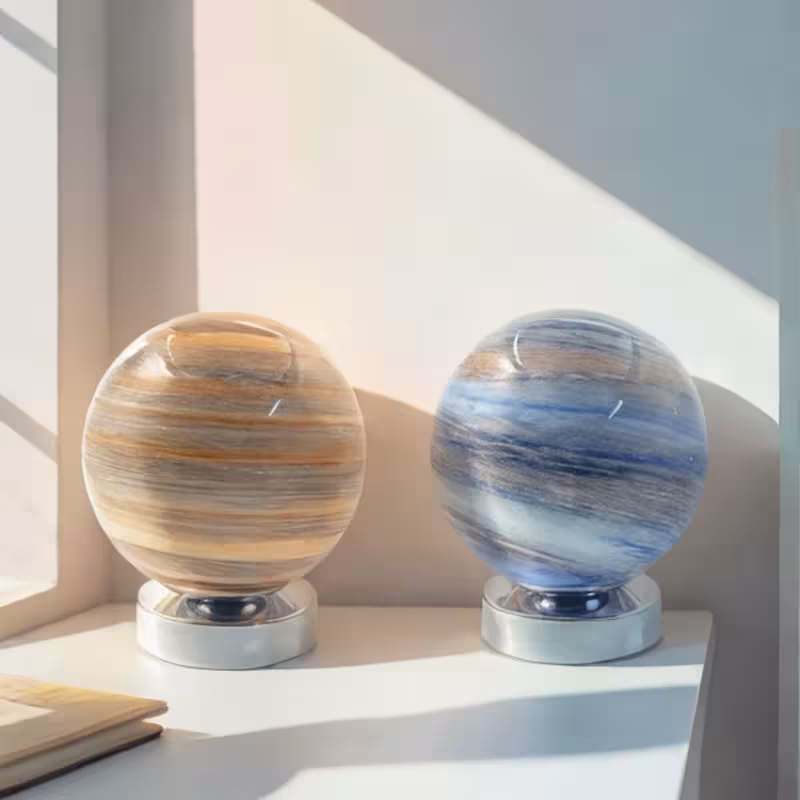 lampada a forma di cielo stellato