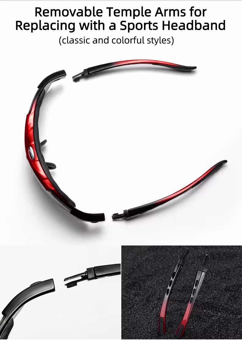 occhiali da ciclismo polarizzati