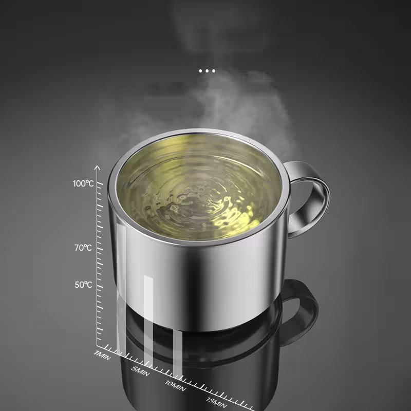 thermos en acier inoxydable intelligent