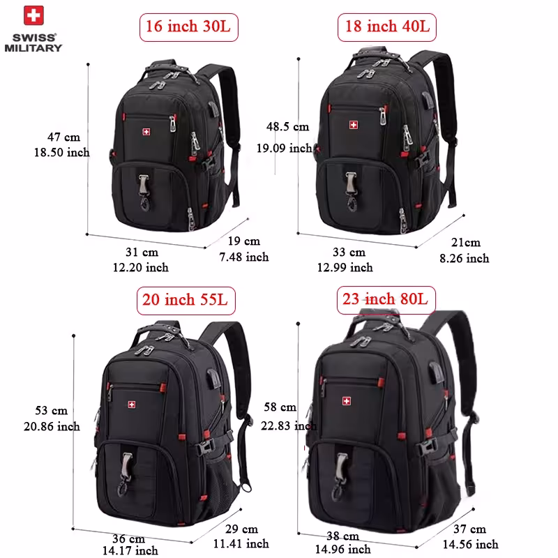 Sac à dos de voyage avec port USB